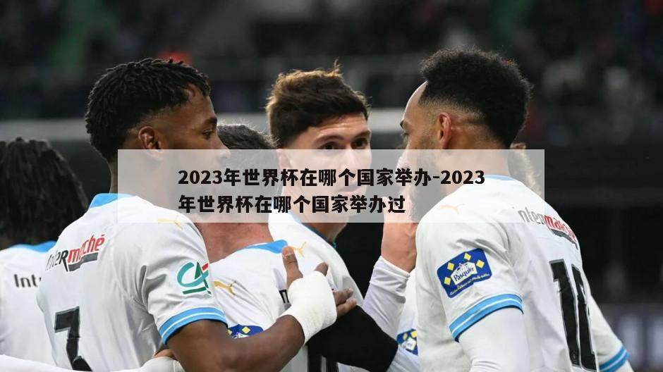 2023年世界杯在哪个国家举办-2023年世界杯在哪个国家举办过